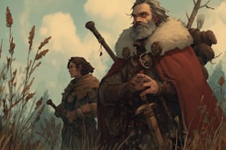 draw fantasy, dnd illustrations