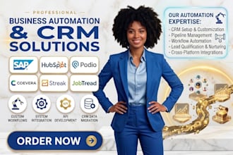 automate coevera sap lofty crm streak crmone fathom nooks podio jobtread hubspot