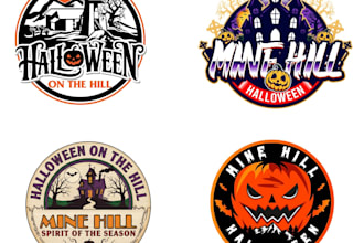 design unique pumpkin logo