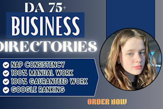 build manual business listings and local citations