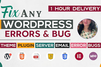 fix yours wordpress bugs