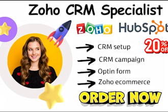 zoho crm setup zoho campaigns zoho sites zoho salesiq zoho desk zoho form books