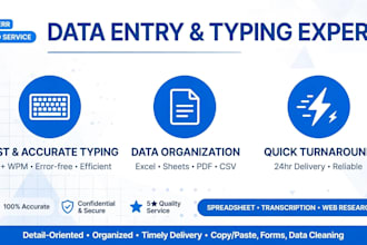 do fast copy typing, image to text and pdf to word