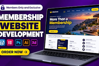 create course website lms website learndash website membership website