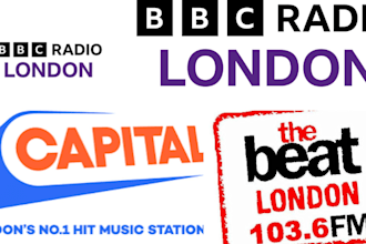 play your song on london radio for 30 days with royalties