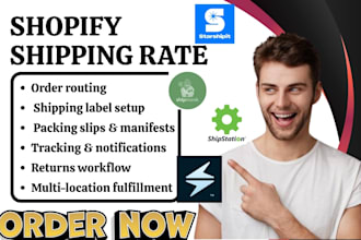 setup shopify shipmonk shipwise starshipit shipstation shipwise packrooster