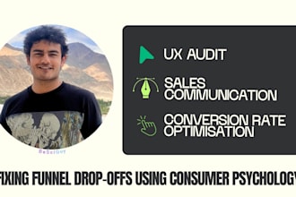 do a UX audit and conversion optimization for your website or app