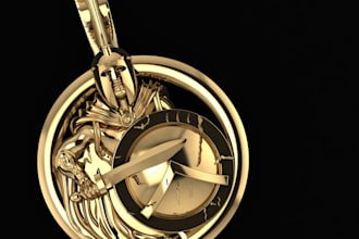 design professional 3d jewelry cad models for manufacturing