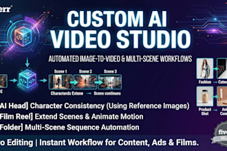 build a custom ai image to video automation app