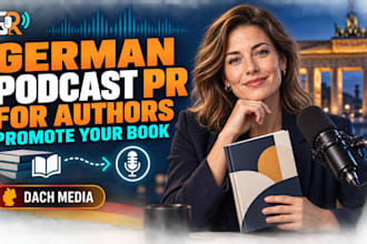 pitch your book to german podcasts for author publicity