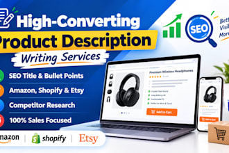 write high converting shopify product description