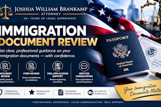 review your immigration documents and provide professional legal guidance