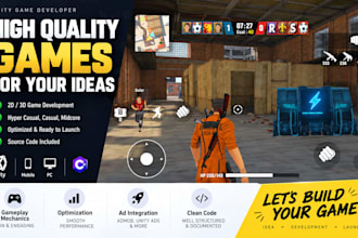 develop a polished unity mobile game from idea to launch