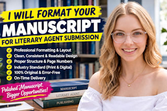 format your manuscript for literary agent submission