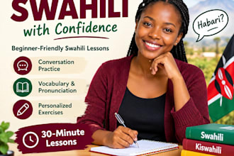 help you learn and speak swahili confidently
