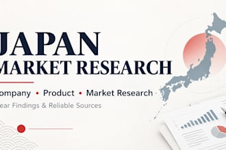 conduct japan market research and provide detailed reports