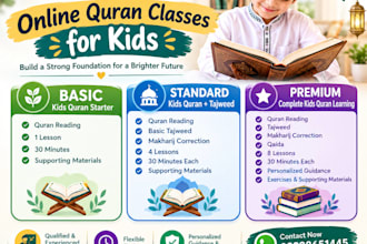 teach quran with tajweed to kids and beginners online