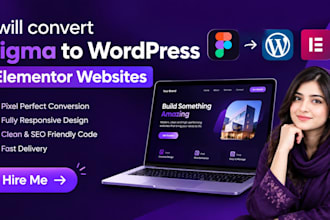 convert figma to wordpress elementor websites