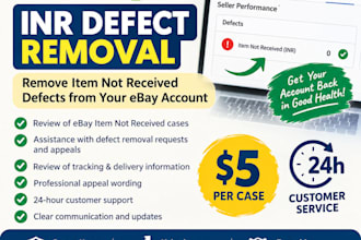remove ebay item not received defects from your seller account