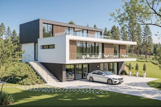 create architectural modeling and rendering