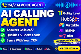build ai voice agent ai receptionist using vapi retell gohighlevel livekit