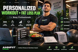 create a personalized workout and fat loss plan