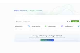 provide china patent search,draft and IP services
