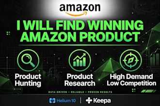 do amazon product hunting and winning fba private label product research