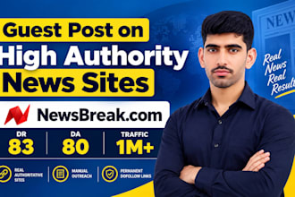 publish article or interview on newsbreak, top US news sites, guest post service