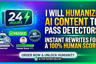 humanize your ai content and rewrite articles to pass ai detectors