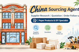 be your china sourcing agent and producement assitant