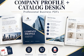 design affinity publisher company profiles, catalogs, brochures and business PDF