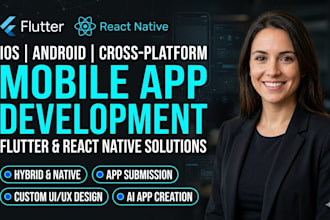 build mobile app development app developer flutter react native ai app creation