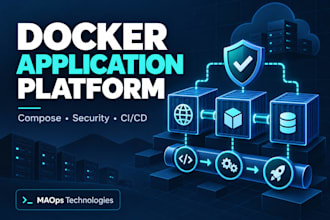architect a secure docker compose environment with validation and documentation