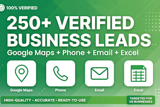 data entry web research google maps leads email lists