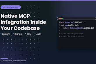 add native mcp support inside your backend codebase