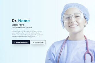 design and develop a  responsive website using HTML CSS tailwind and javascript