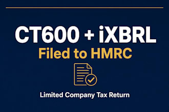 file your UK ct600 corporation tax return with ixbrl accounts to hmrc