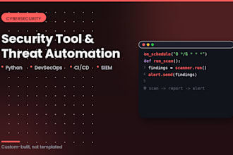 automate your security tools and threat detection