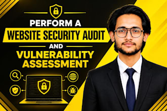 perform a website security audit and vulnerability assessment