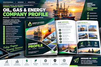 design oil gas energy company profile and capability statement