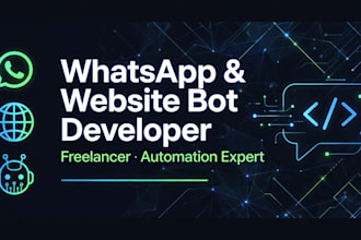 build a smart ai chatbot for your website or whatsapp