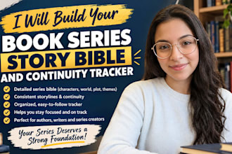 build your book series story bible and continuity tracker