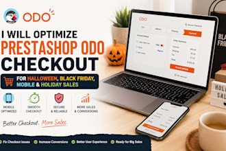 optimize prestashop odo checkout for halloween black friday mobile holiday sales