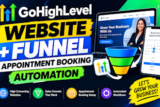 gohighlevel website funnel appointment booking automation for property investor