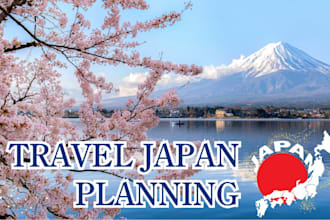 create a special japan travel  just for you