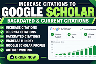 increase backdate google scholar citation scopus citation in top journals