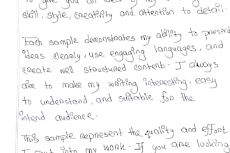 write beautifully and clearly anything