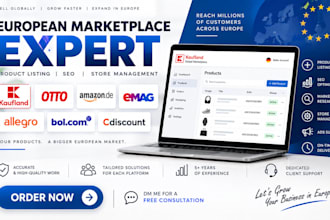 create and manage professional kaufland product listings and ads