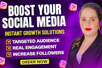 provide organic instagram growth and targeted followers